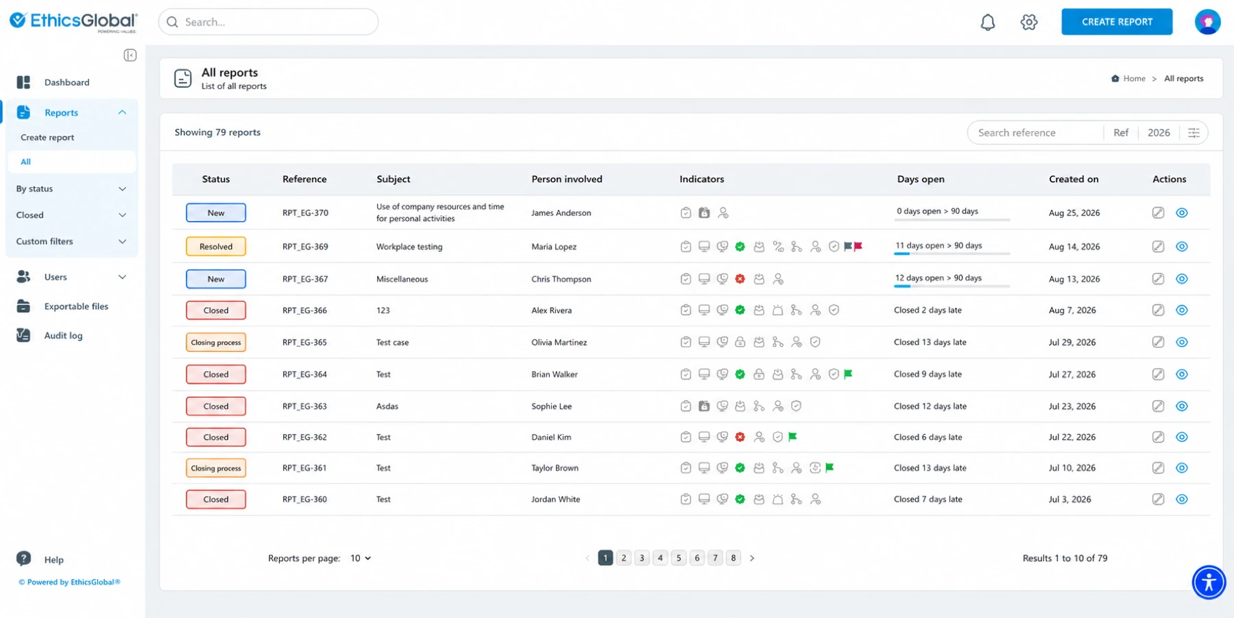 Case management in CaseManager