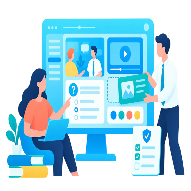 Custom e-learning development
